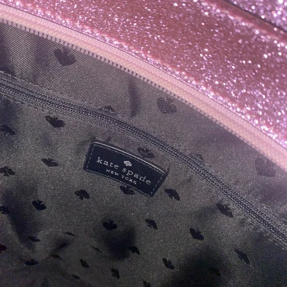 💕♠️ NWOT- Kate Spade Large Glimmer shimmer Tote bag! - Picture 5 of 9